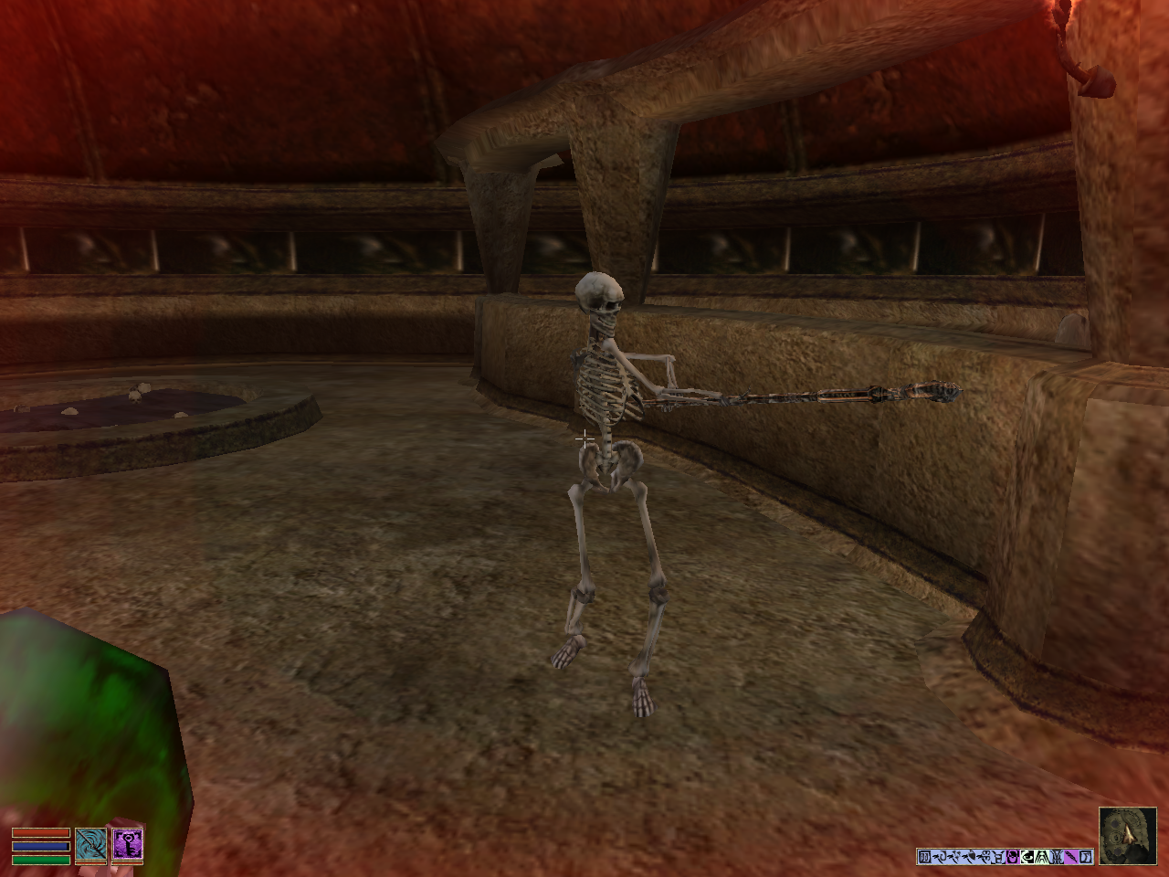 Skeleton War-Wizard in Ald Redaynia